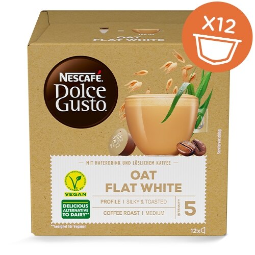 Oat Flat White 12 capsules